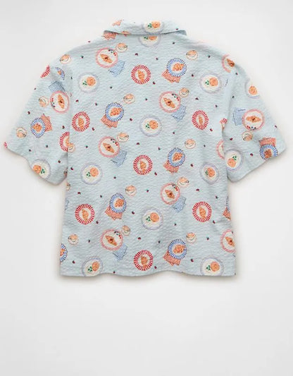 AE Seersucker PJ Top