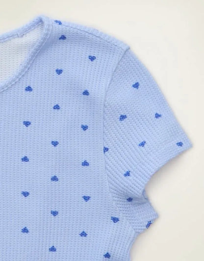 AE Luxe Plush Waffle Baby Tee