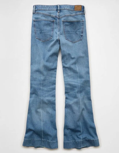 AE Stretch High-Waisted Flare Jean