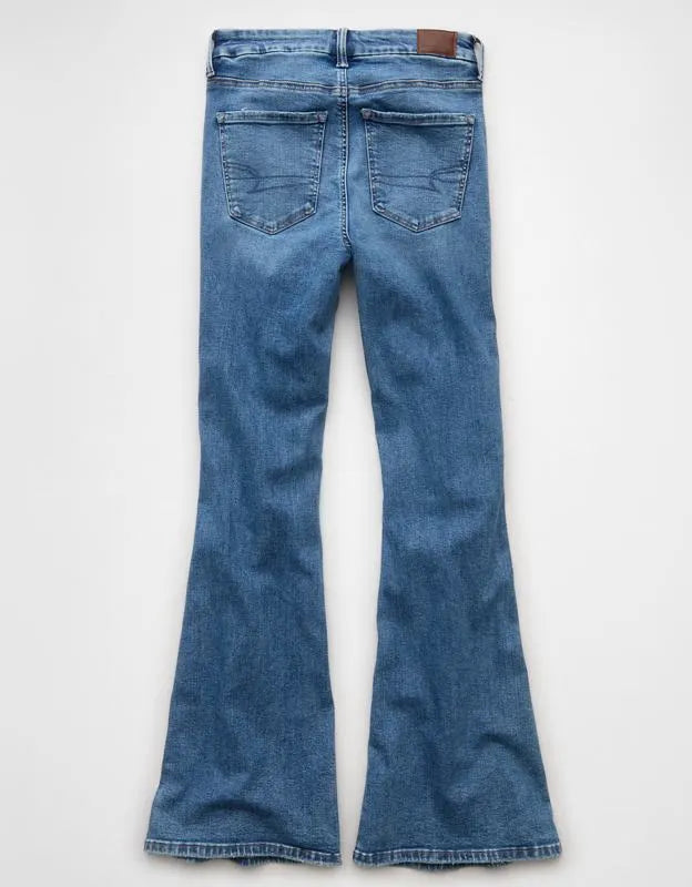 AE Super High-Waisted Flare Jean