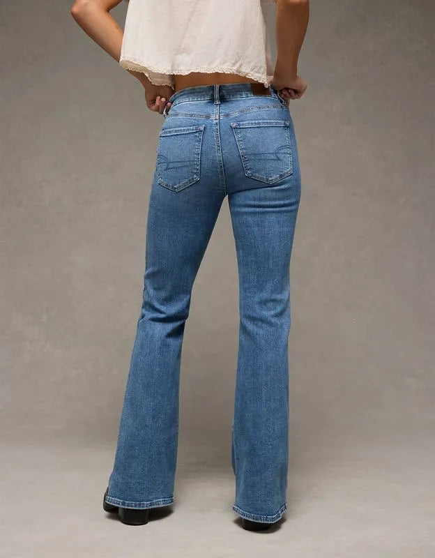 AE Super High-Waisted Flare Jean