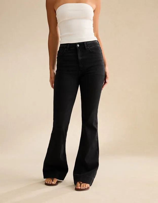 AE Super High-Waisted Flare Jean