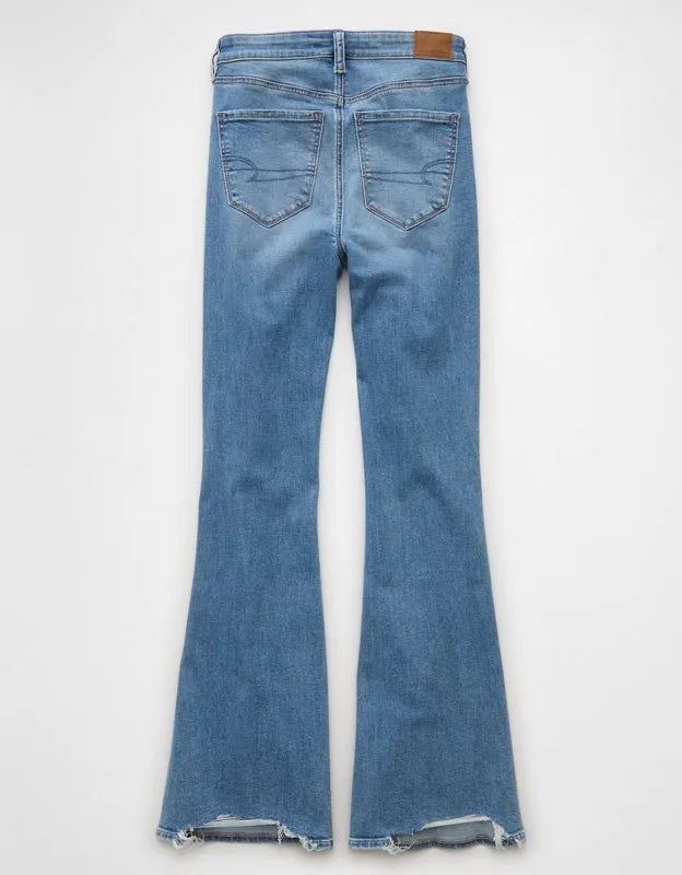 AE Super High-Waisted Flare Jean
