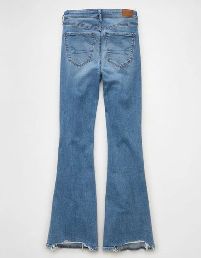 AE Super High-Waisted Flare Jean