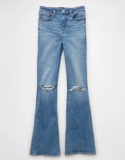 AE Super High-Waisted Flare Jean