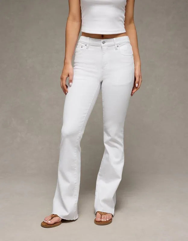 AE Super High-Waisted Flare Jean