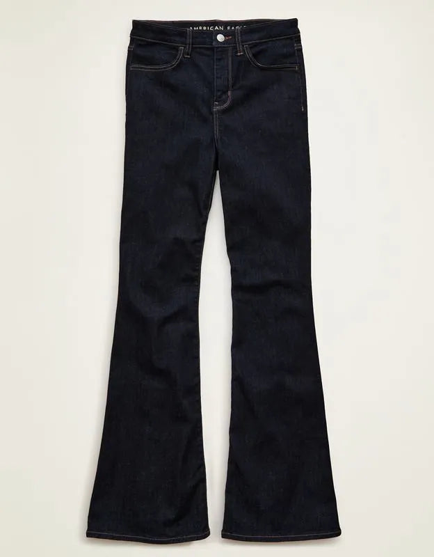 AE Super High-Waisted Flare Jean
