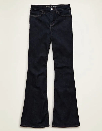 AE Super High-Waisted Flare Jean