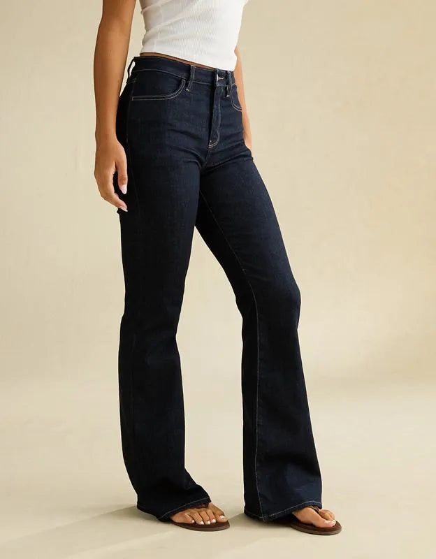 AE Super High-Waisted Flare Jean