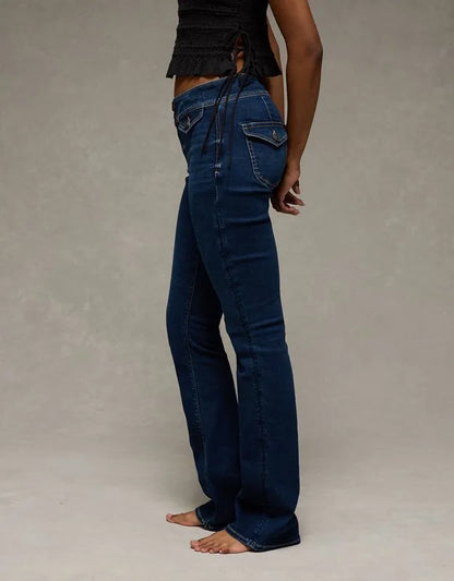 AE Low-Rise Kick Bootcut Jean