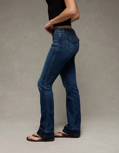 AE Super Low-Rise Kick Bootcut Jean
