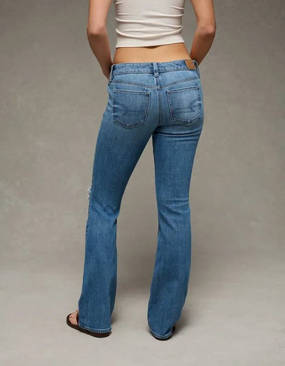 AE Super Low-Rise Kick Bootcut Jean