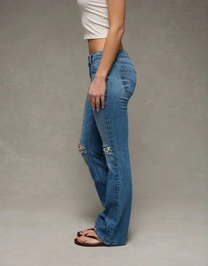 AE Super Low-Rise Kick Bootcut Jean