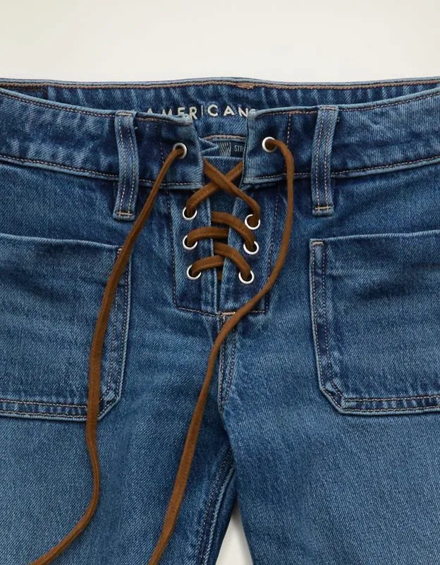 AE Super Low-Rise Kick Bootcut Jean