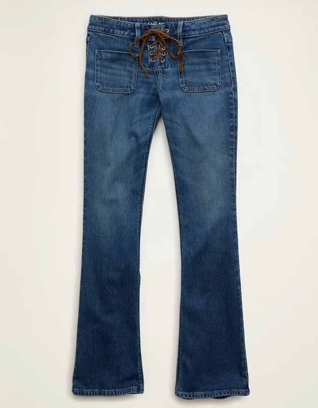 AE Super Low-Rise Kick Bootcut Jean