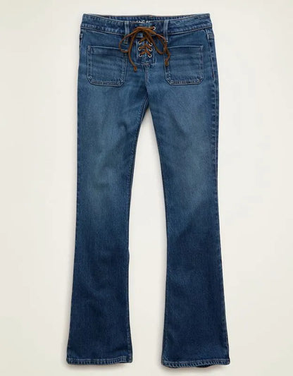 AE Super Low-Rise Kick Bootcut Jean