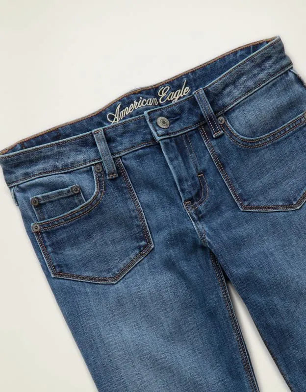 AE Super Low-Rise Kick Bootcut Jean