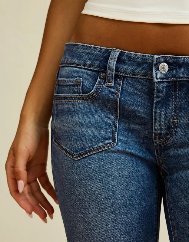 AE Super Low-Rise Kick Bootcut Jean