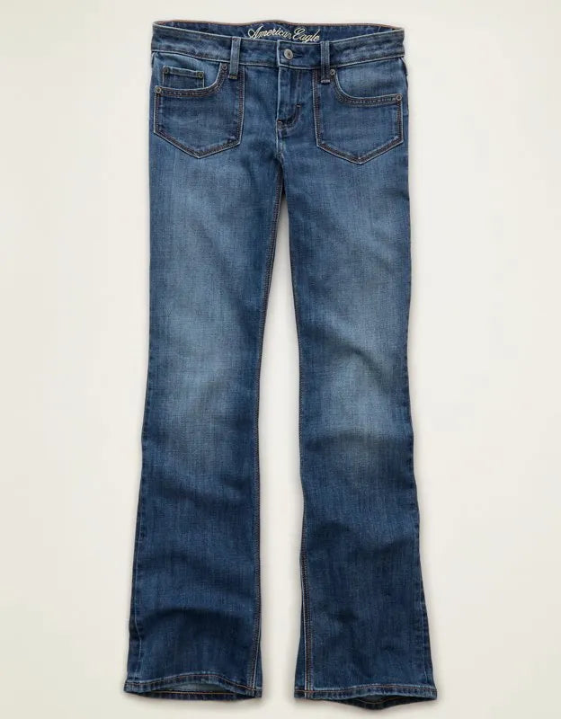 AE Super Low-Rise Kick Bootcut Jean