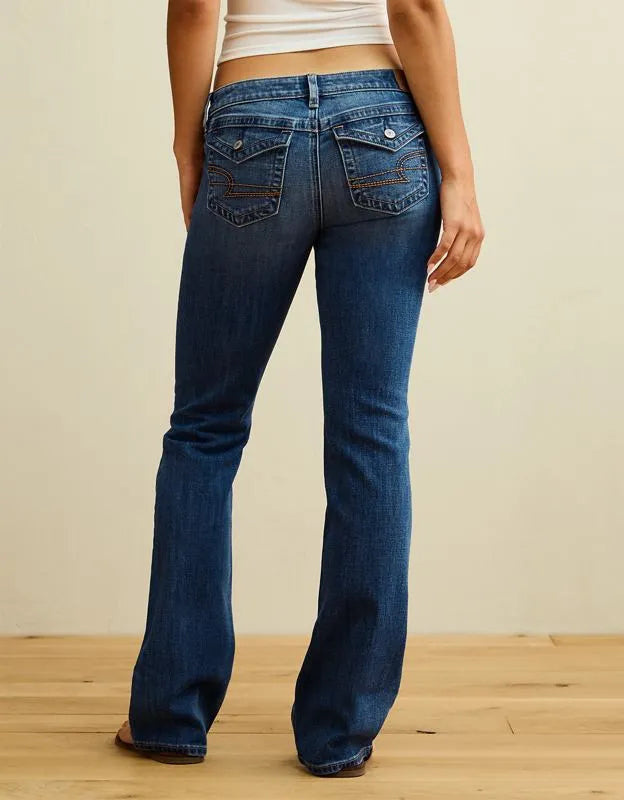 AE Super Low-Rise Kick Bootcut Jean