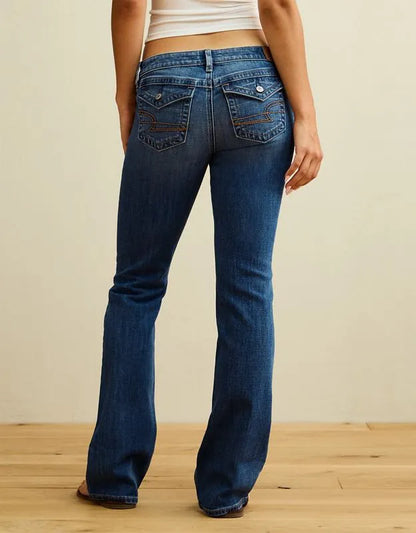 AE Super Low-Rise Kick Bootcut Jean