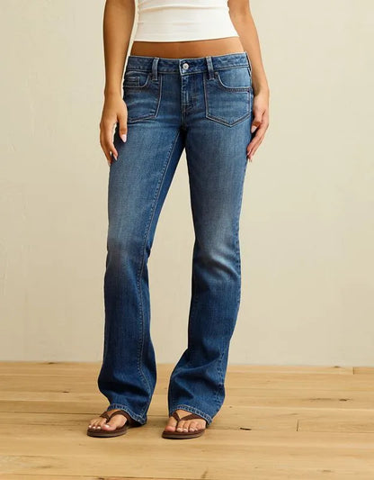 AE Super Low-Rise Kick Bootcut Jean