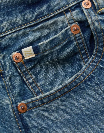 AE77 Premium Straight Ankle Jean