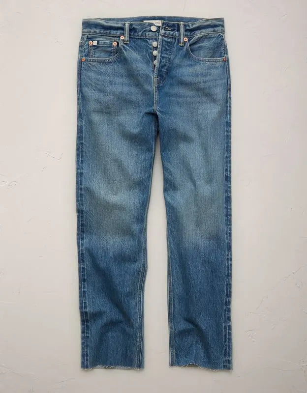 AE77 Premium Straight Ankle Jean