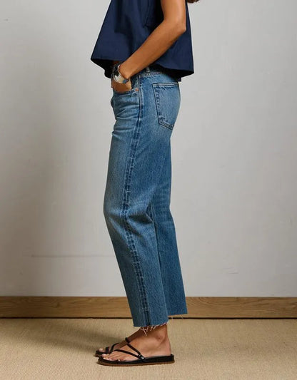 AE77 Premium Straight Ankle Jean
