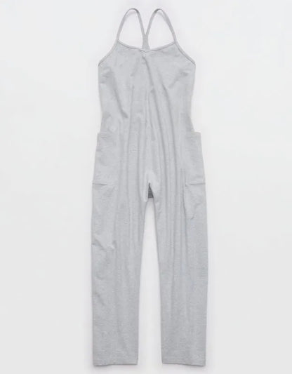 OFFLINE By Aerie OG Cotton Racerback Jumpsuit