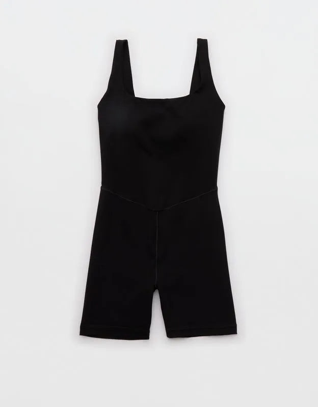 OFFLINE By Aerie Real Me XTRA Square Neck Romper