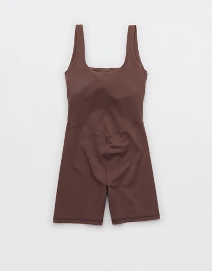OFFLINE By Aerie Real Me XTRA Square Neck Romper