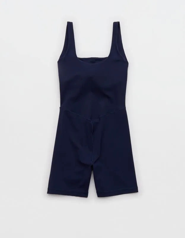 OFFLINE By Aerie Real Me XTRA Square Neck Romper