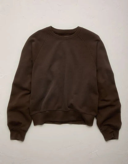 AE77 Lightweight Terry Fleece Raglan Sweatshirt
