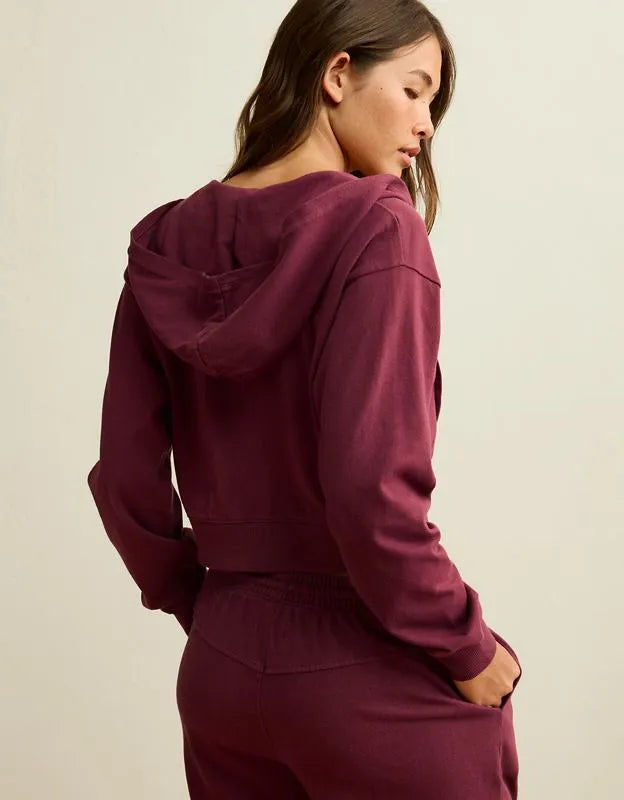 AE Cropped Zip-Up Hoodie