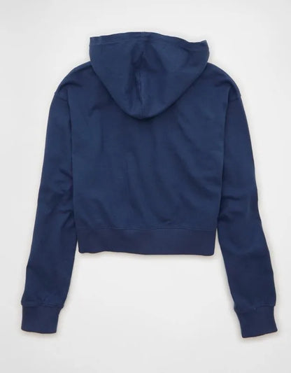 AE Cropped Zip-Up Hoodie