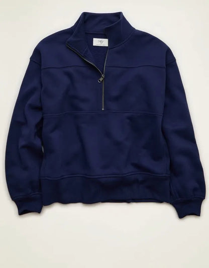 AE Everyday Luxe Quarter-Zip Sweatshirt