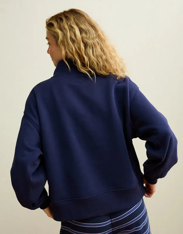 AE Everyday Luxe Quarter-Zip Sweatshirt