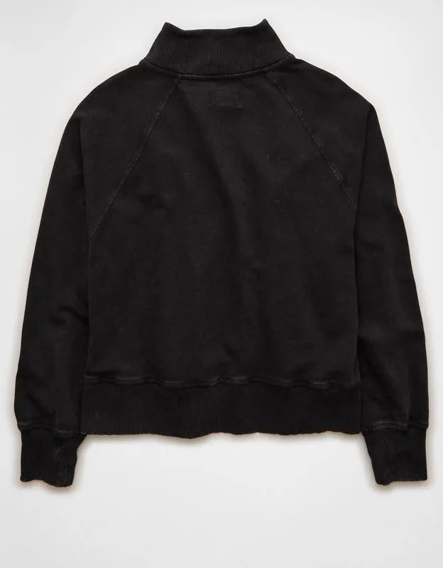 AE Big Hug Fleece Henley Sweatshirt
