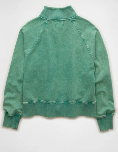 AE Big Hug Fleece Henley Sweatshirt