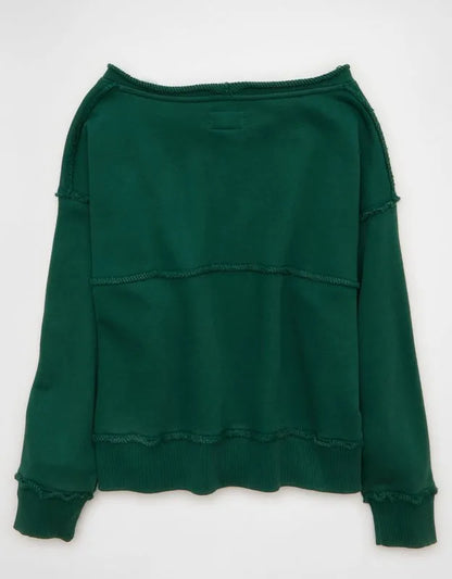 AE On a Roll Off-the-Shoulder Sweatshirt