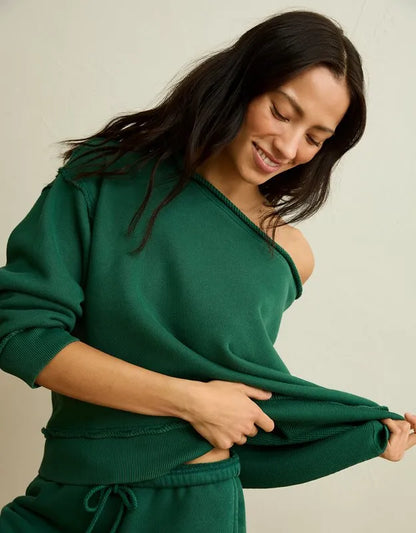AE On a Roll Off-the-Shoulder Sweatshirt