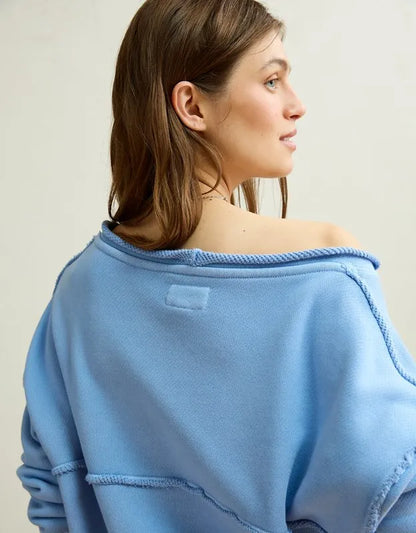 AE On a Roll Off-the-Shoulder Sweatshirt