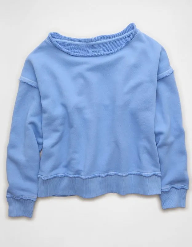 AE On a Roll Off-the-Shoulder Sweatshirt