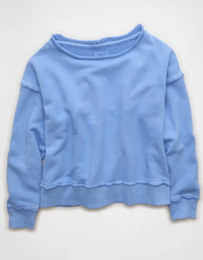 AE On a Roll Off-the-Shoulder Sweatshirt
