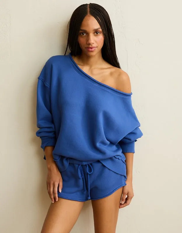 AE On a Roll Off-the-Shoulder Sweatshirt
