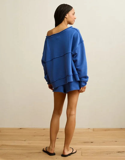AE On a Roll Off-the-Shoulder Sweatshirt