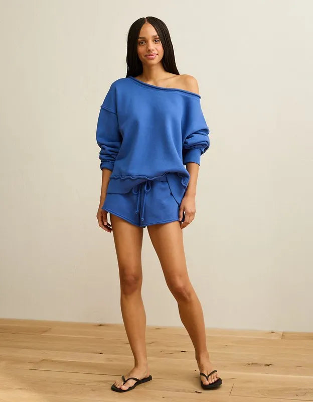 AE On a Roll Off-the-Shoulder Sweatshirt