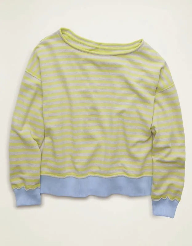 AE On a Roll Off-the-Shoulder Sweatshirt