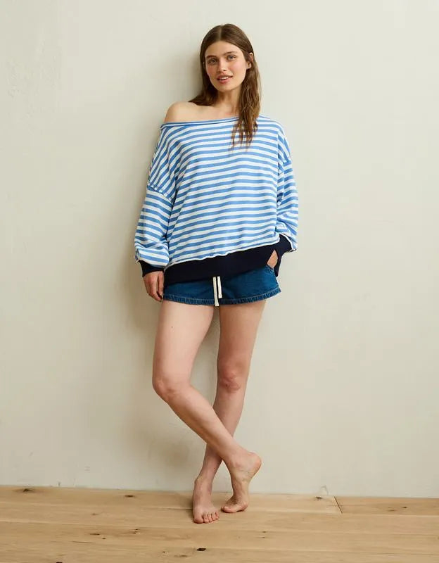 AE On a Roll Off-the-Shoulder Sweatshirt
